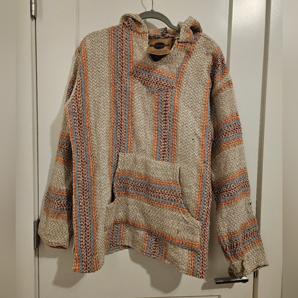 Cozy Multicolor Women's Poncho
